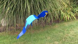 Florida Dancing Birds® Blue Macaw Garden Art