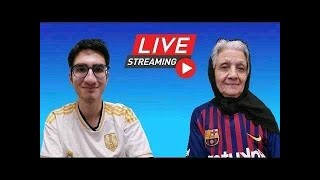 لایو با مامان بزرگم بعد از مدت ها!