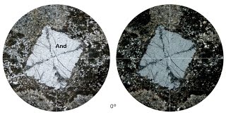 Virtual Microscope: Ανδαλουσίτης / Andalusite