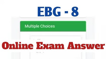 NSOU BDP EBG - 8 Online Final Exam Answer  BDP Term End Examination Answer |