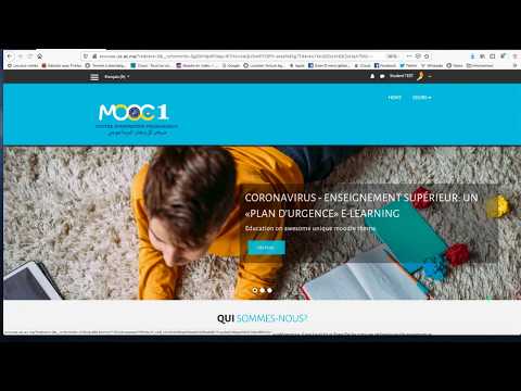 tutoriel comment accéder au MOOC PEL?