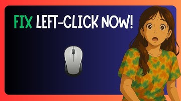 How To FIX Mouse Left Click Button Not Working on Windows 11 - GUIDE