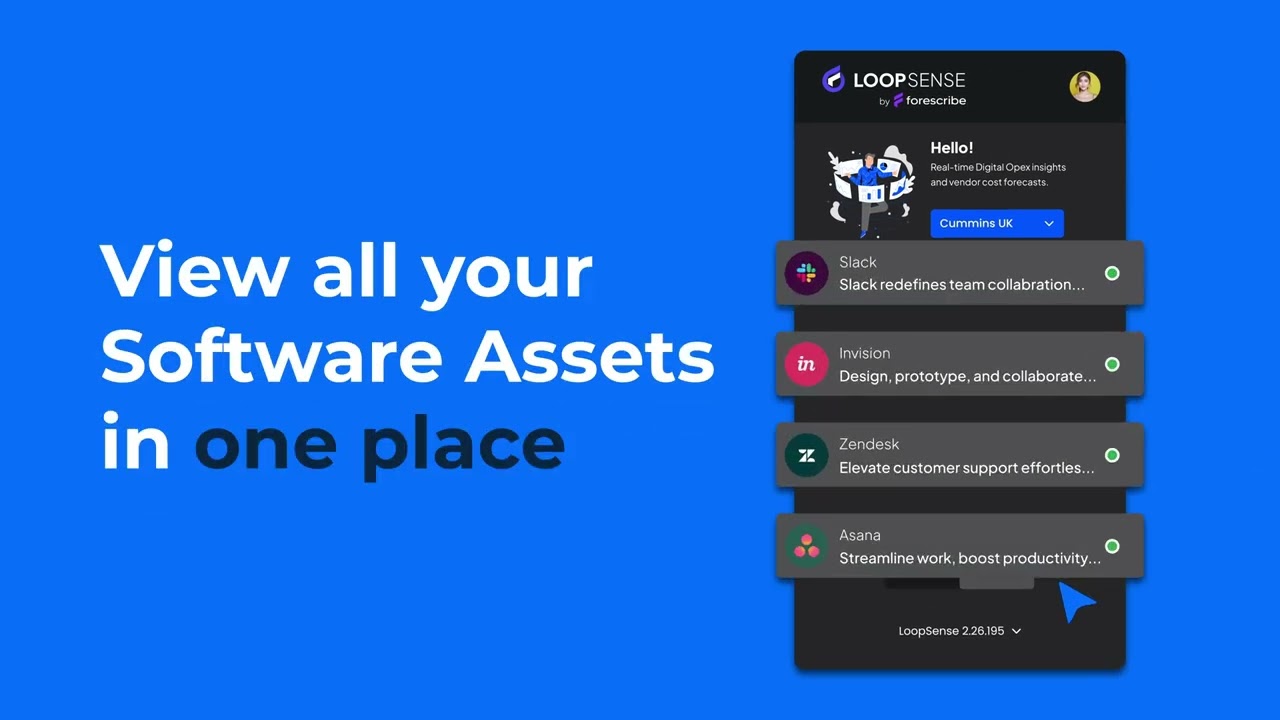 🚀 LoopSense by Forescribe: Real-Time Software Visibility & Cost Control for CIOs & IT Leaders!