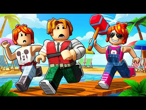 MARRETÃO DE VERÃO NO ROBLOX! (Flee The Facility)