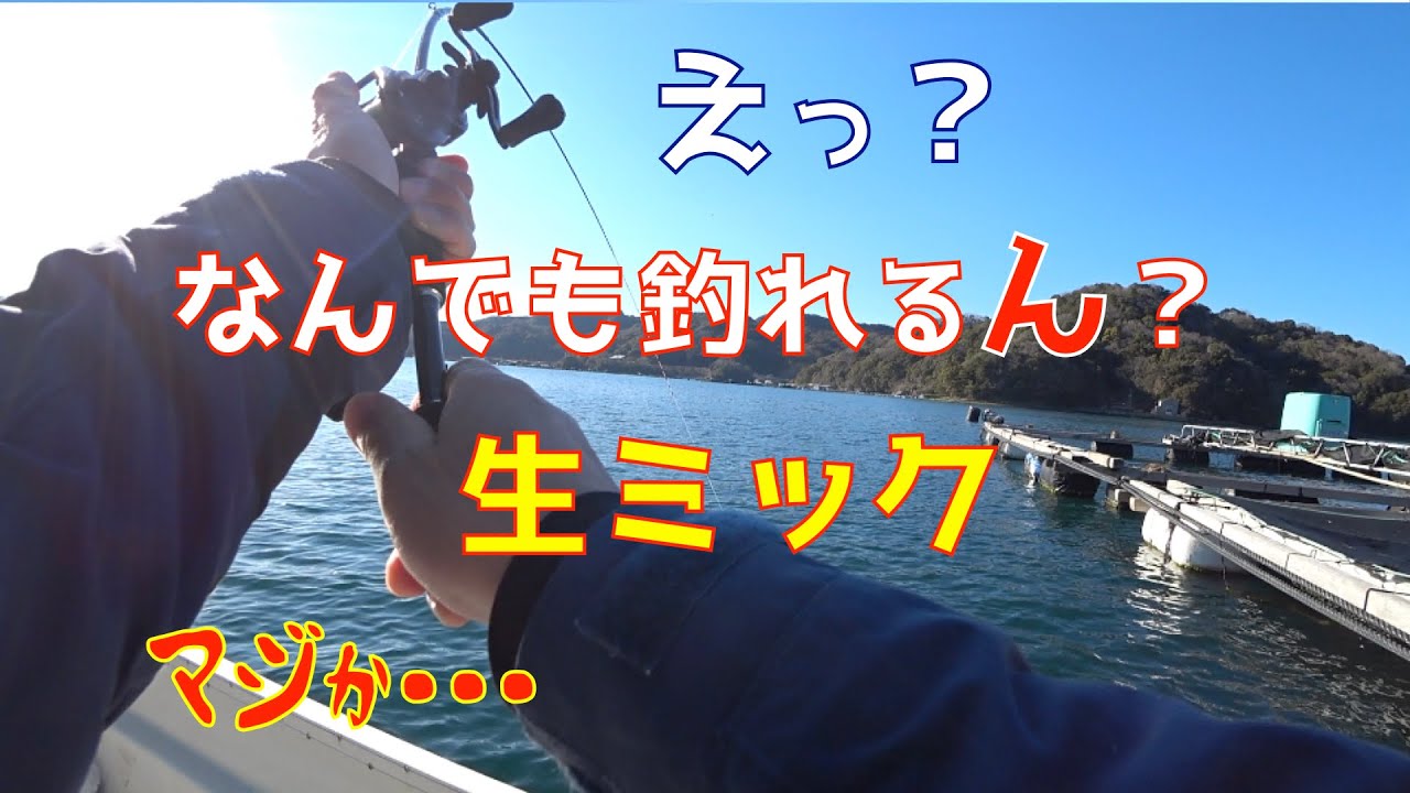 ＠今年初のカセ釣りで生ミックにまさかの魚が！ww