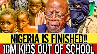 🔥E DON HAPPEN🔥INSECURITY PUSHES 10 MILLION CHILDREN OUT OF SCHOOL IN NIGERIA