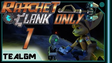 Ratchet & Clank PS4 - WRENCH ONLY (CHALLENGE MODE) - Part 1: Planet Veldin