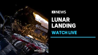 IN FULL: Private company attempts first US moon landing in more than 50 years | ABC News IN FULL: Private company attempts first US moon landing in more than 50 years | ABC News