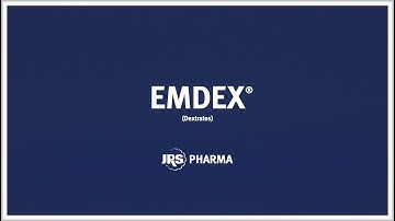 EMDEX®: The Multi-Functional Excipient for Multiple Formulations