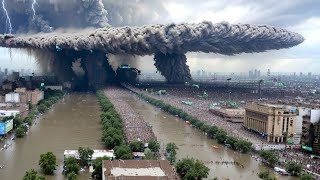 Turkey now Hailstorm the size of stones fell in Istanbul The world is praying for 55 000 people