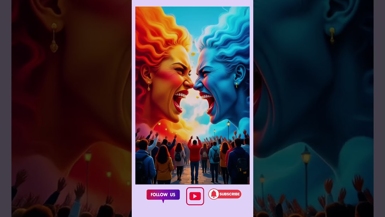 Fire vs Ice 🔥❄️ | Epic Energy Clash Short