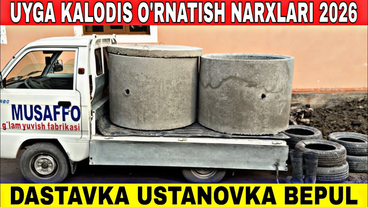 UYGA KALODIS O’RNATISH NARXLARI 2026 YIL DASTAVKA KAVLASHI USTANOVKA PEBUL