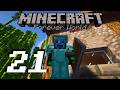 Finishing the 'bamboo house'! --- Forever World Episode 21