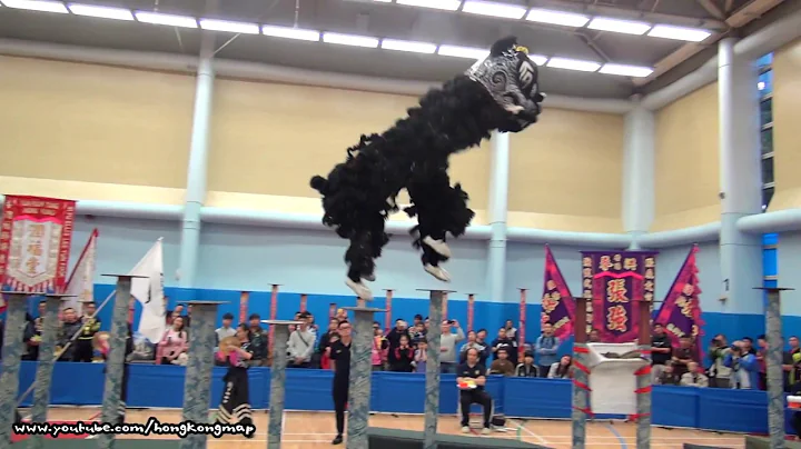 2017-Dec-3 #全港公開龍獅藝錦標賽 #醒獅高樁 Hong Kong Open Championship #ChineseLionDance (Part 2：3-camera-shot) - 天天要聞
