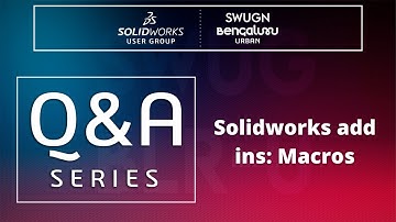 Solidworks add ins: Macros