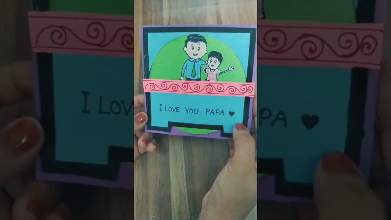 Love spiner Card for Father's Day