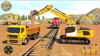 Train Track Builder Construction Simulator - Railroad Builder Game - Android Gameplay screenshot 5