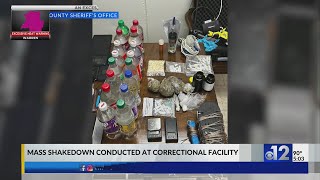 Mass shakedown conducted at Yazoo County Correctional Facility