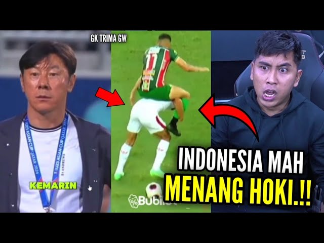 PENDUKUNG TIMNAS INDONESIA MOHON TAHAN EM0S1‼️..REACT MEME KOCAK class=