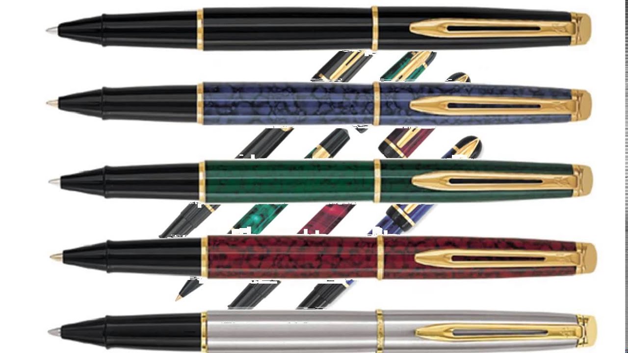 waterman rollerball pens YouTube