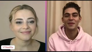Hero Fiennes Tiffin and Josephine Langford Ask Each Other Anything