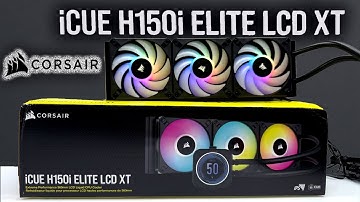 How to install iCUE H150i ELITE LCD XT  360mm  Liquid CPU Cooler