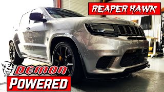 Full Build Walk Around 1,200 HP Demon Trackhawk | $85K in Mods???? (Reaper Hawk Build)