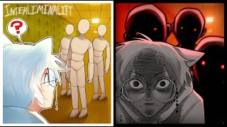 DONT LOOK AWAY.. in this HORROR GAME | Interliminality - Funny Moments Resimi