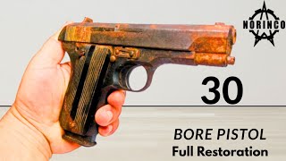 Norinco 30 Bore Pistol Restoration| Old Pistol Restoration _ gun restoration