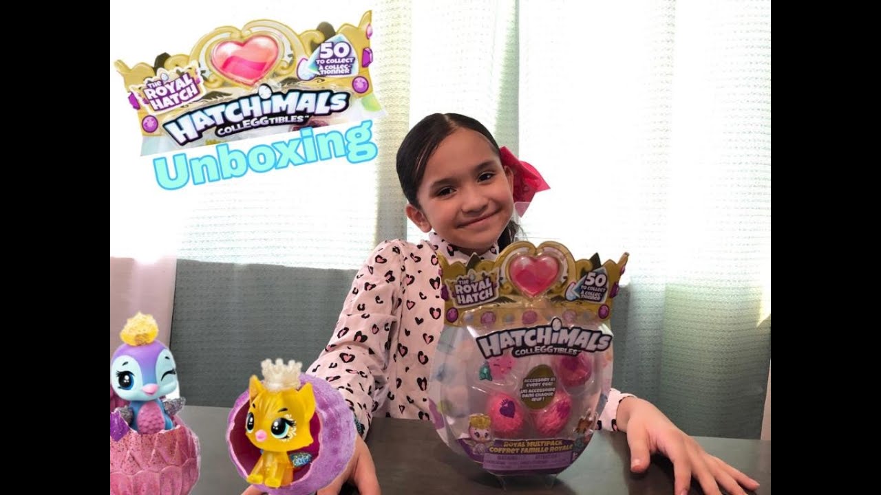 New *The Royal Hatch *HATCHIMALS collEGGtibles Unboxing