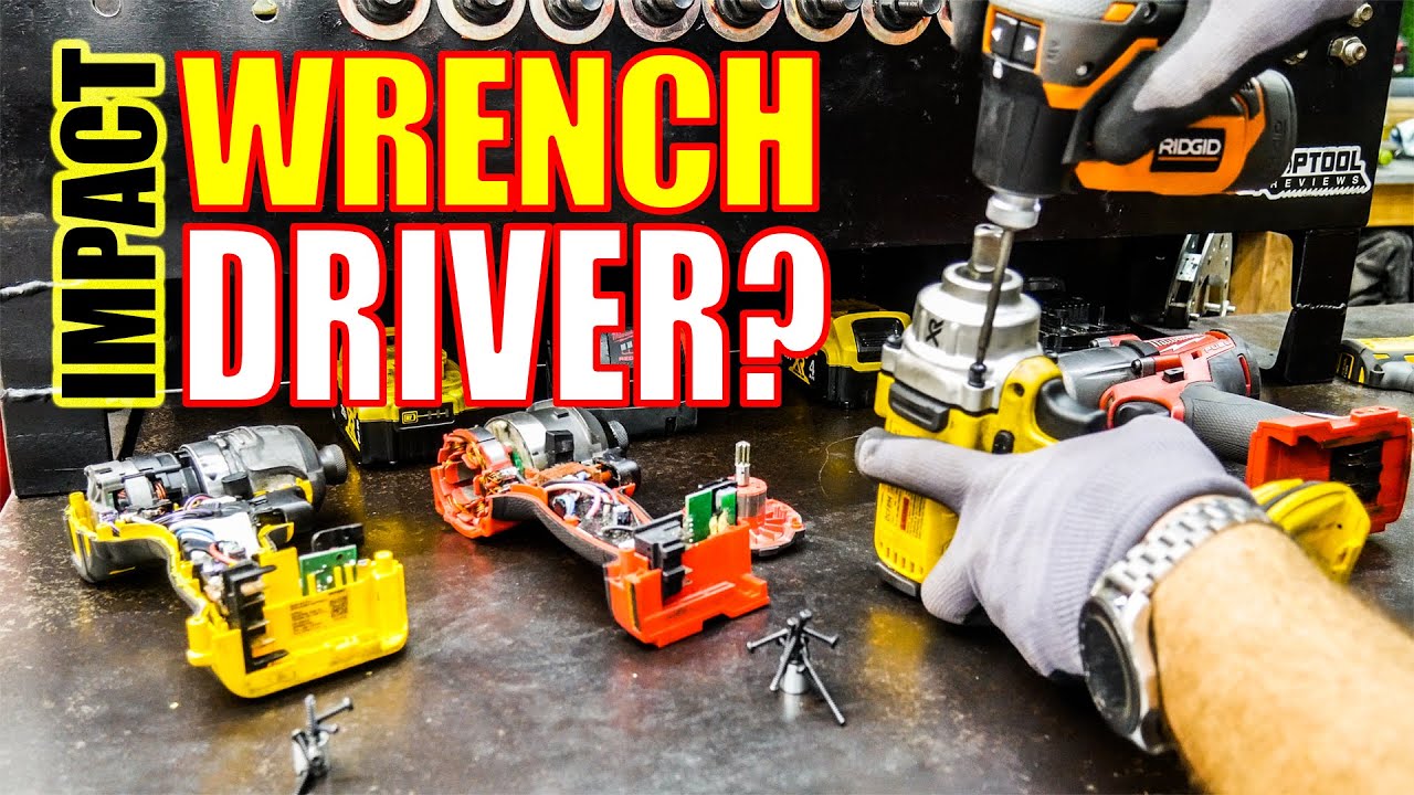 WHAT's the DIFFERENCE? Impact Driver or Impact Wrench [EXPLAINED]