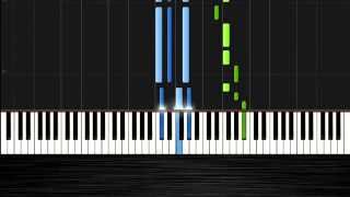 Video thumbnail of "Pharrell Williams - Happy Piano Tutorial by PlutaX - in Synthesia"