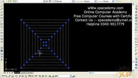 AutoCAD Urdu Tutorial | offset