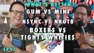 Gum vs Mint | LIGHTNING EP | Sal Vulcano and Joe DeRosa are Taste Buds  |  EP 47