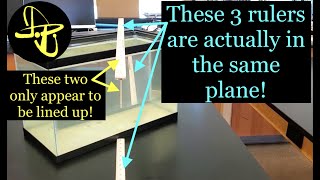 Illusion Due to Refraction of Light in Water