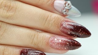 Hard Gel Nails with Chrome from whats up nails and DIY hard nails by Luciana McGee 45,284 views 7 years ago 14 minutes, 26 seconds