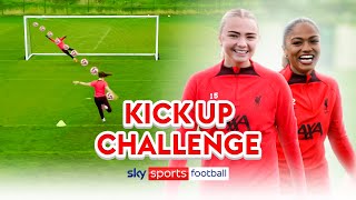 Liverpool vs Kick Up Challenge 💥 | FT. Carla Humphrey, Miri Taylor, Sofie Lundgaard & Taylor Hinds