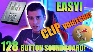 128 Button Soundboard! AND How to Clip/Record Voices in Voice Chat & Play Back Instantly!!! screenshot 5