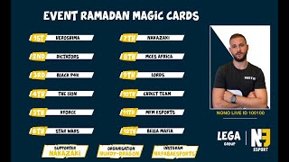 EVENT RAMADAN ( NA9ABA ESPORTS ) CUP | فري فاير دوري محترفين