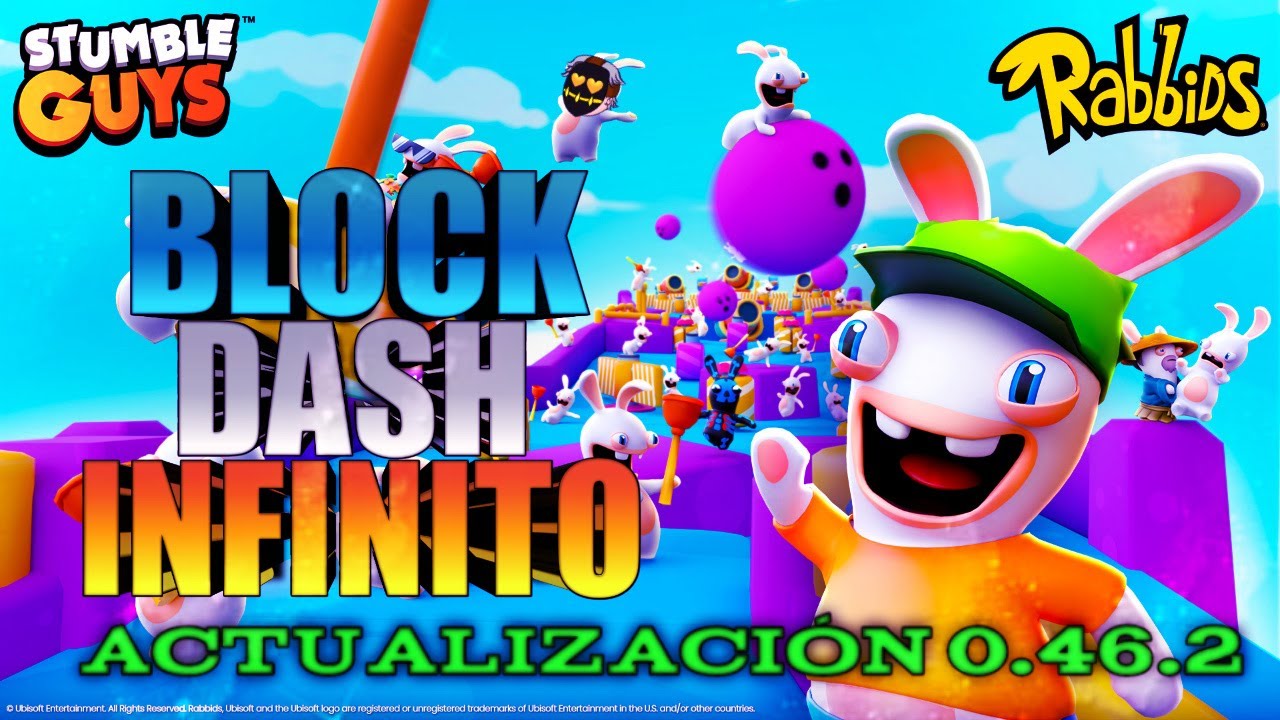 🔴[EN VIVO] Block Dash INFINITO CON SUBS! 🎁 Stumble Guys en Directo 