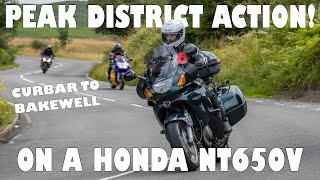 Deauvlog 22  Riding a Honda Deauville in the Peak District, UK