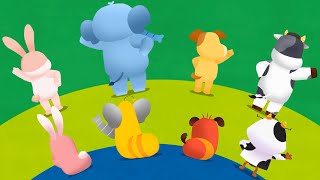 Bingo Song Baby song Surprise Egg With Animal Stamp Transformation play - Nursery Rhymes & Kids Song