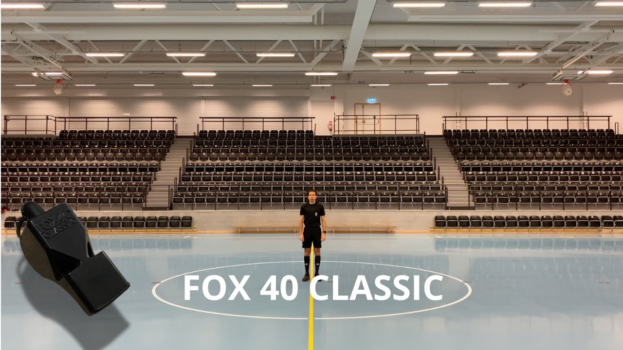 Fox 40 Classic Sound Review - Indoors