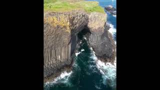 Fingal's Cave on the island of Staffa in Scotland