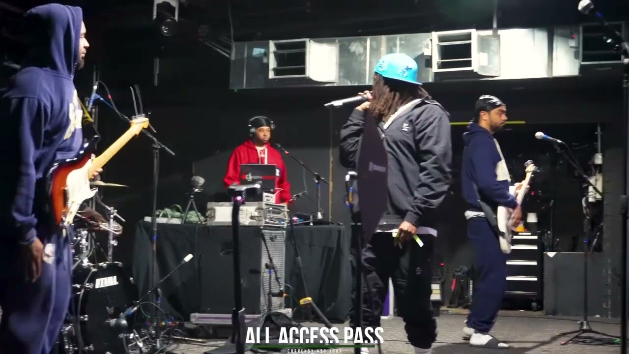 “All Access Pass” Curren$y 4:20 Tour day 1 Austin Texas at Empire Garage