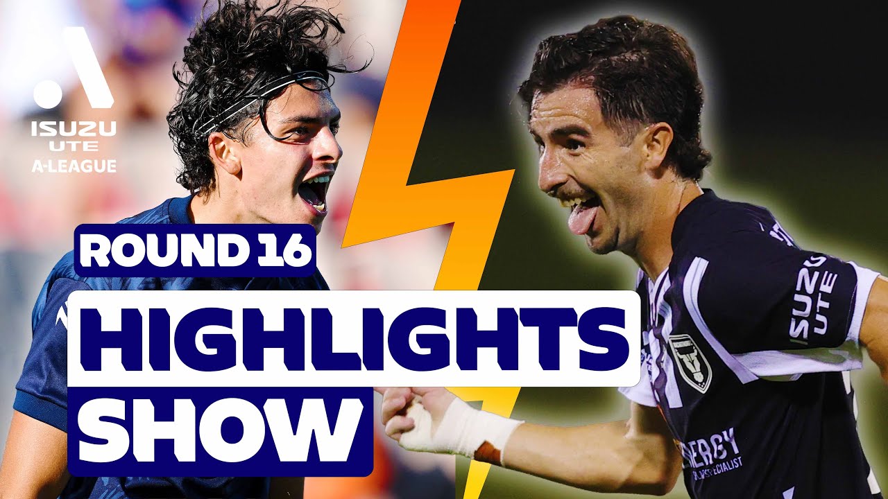 Jets Hat-Trick Hero & Socceroo Screamer | Isuzu UTE A-League Highlights Show – Round 16