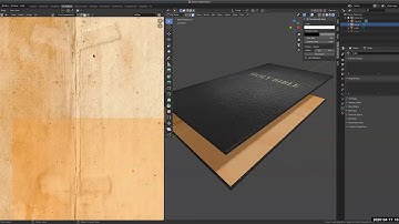 Blender 3D 2.8X Basics:  Adding Inner paper binding to Bible cover.