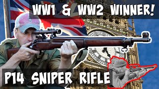 Excellent P14 Sniper Rifle! WWI & WWII Winner!
