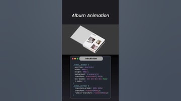 Create Stunning Album Animation with HTML, CSS & JavaScript