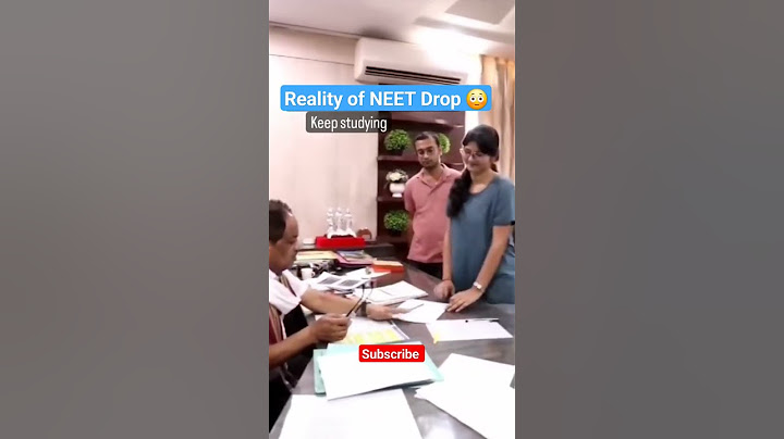 Reality of NEET Drop 😳 #doctor #mbbs #medicalcollege #medico #kota #health #students #neet